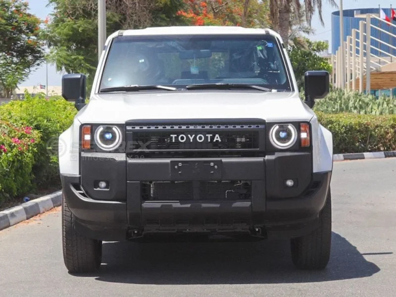 2026 Toyota Prado TX 2.4L 4 Cylinders Turbo Petrol Engine White Black SUV GCC Specs