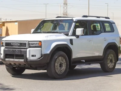2026 Toyota Prado All-Rounder 4WD 8-Speed AT 2.8L 4 Cylinders Turbo Diesel White Black SUV