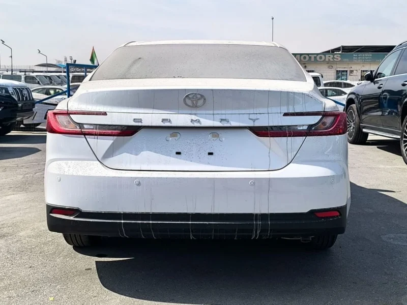2025 Toyota Camry E 2.5 Liters 4 Cylinders petrol Engine White Beige Sedan Automatic