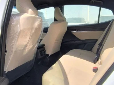 2025 Toyota Camry E 2.5 Liters 4 Cylinders petrol Engine White Beige Sedan Automatic