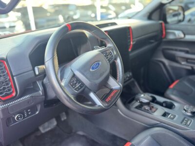 2023 Ford Ranger RAPTOR 3.0 Litres 6 Cylinders Petrol Engine Orange Black Pickup Truck