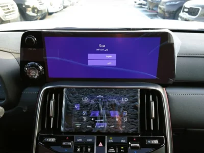 2026 LEXUS LX 600 PRESTIGE 3.5 Litres twin-turbo V6 Petrol Engine Black Burgundy SUV