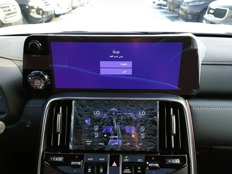2026 LEXUS LX 600 PRESTIGE 3.5 Litres twin-turbo V6 Petrol Engine Black Burgundy SUV
