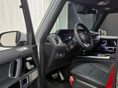 2025 Mercedes Benz G63 AMG 4MATIC 4.0 Litres 8 Cylinders Engine Black Red SUV GCC