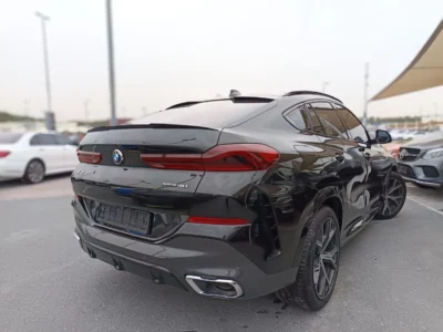 2020 BMW X6 XDRIVE40I XLINE 3.0 Litres 6 Cylinders Petrol Engine Black Tan SUV GCC