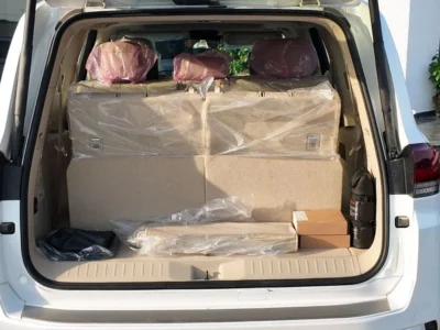 2025 Toyota Land Cruiser VXR 3.3L V6 Twin-Turbo Diesel Engine White Beige SUV GCC Specs
