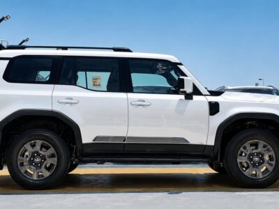 2025 TOYOTA PRADO Monotone 2.8L 4 Cylinders Diesel Engine White Black SUV GCC