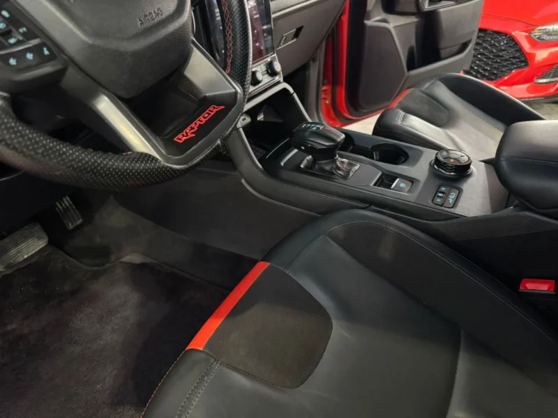 2023 Ford Ranger RAPTOR 3.0 Litres 6 Cylinders Petrol Engine Orange Black Pickup Truck