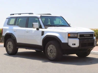 2026 Toyota Prado All-Rounder 2.8L 4 Cylinders Turbo Diesel Engine White Black SUV