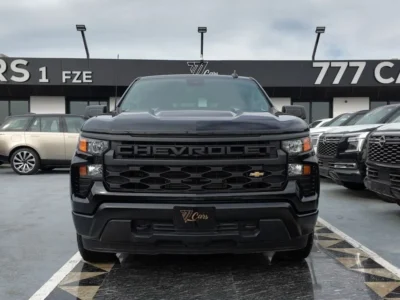 2025 CHEVROLET SILVERADO 2.7L 4x4 TurboMax L4 Black Pickup Truck GCC Specs