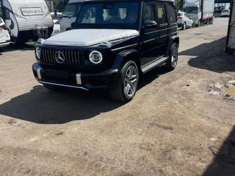 2025 Mercedes Benz G63 AMG 4MATIC 4.0 Litres 8 Cylinders Engine Black Red SUV GCC