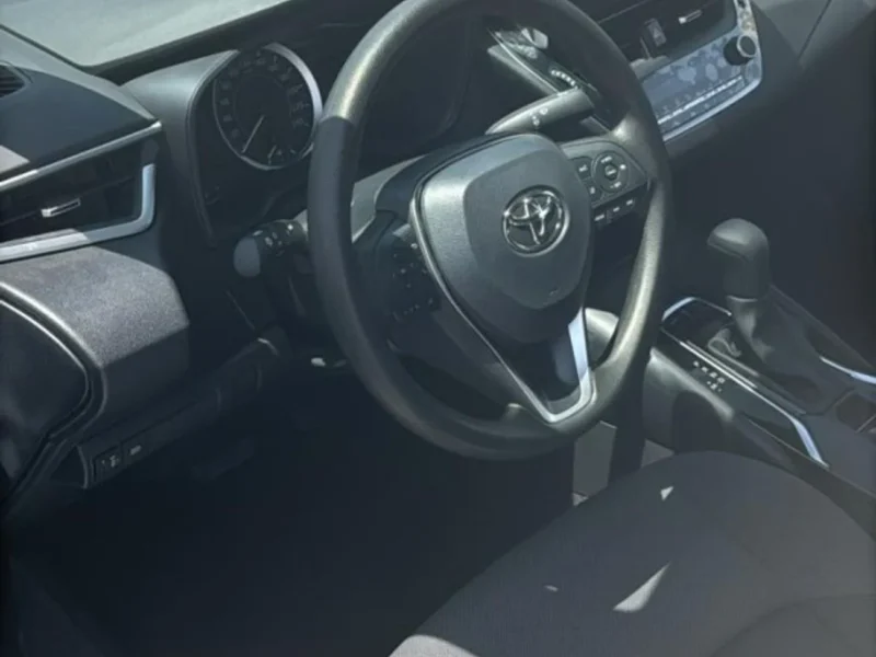 2024 Toyota Corolla 1.2 Litres 4 Cylinders Hybrid Engine White Black Sedan Automatic