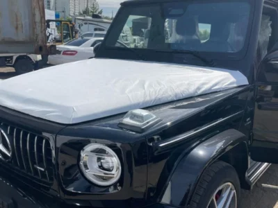 2025 Mercedes Benz G63 AMG 4MATIC 4.0 Litres 8 Cylinders Engine Black Red SUV GCC