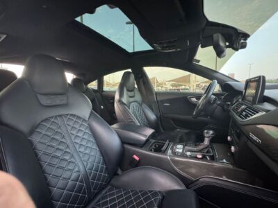 2014 Audi S7 Top 4.0 Litres V8 Petrol Engine White Black SUV Full Option GCC Specs