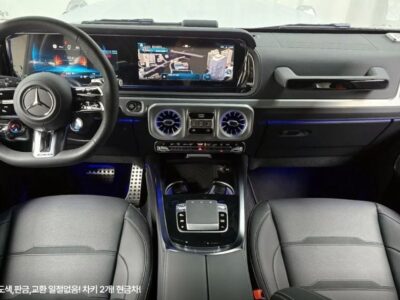 2025 Mercedes Benz G63 AMG 4MATIC 4.0 Litres 8 Cylinders Engine Black Red SUV GCC