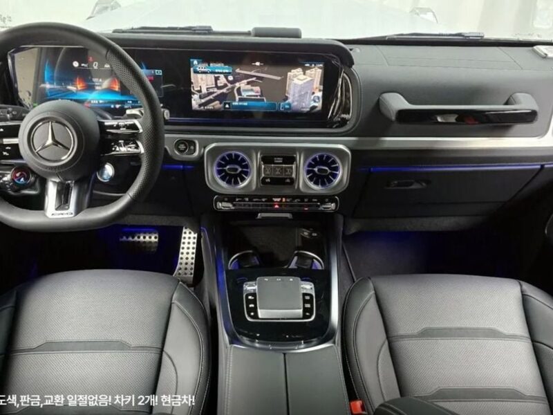2025 Mercedes Benz G63 AMG 4MATIC 4.0 Litres 8 Cylinders Engine Black Red SUV GCC