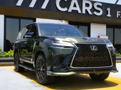 2022 LEXUS LX 600 SIGNATURE 3.5L twin-turbo V6 Petrol Engine Green Tan SUV GCC Specs