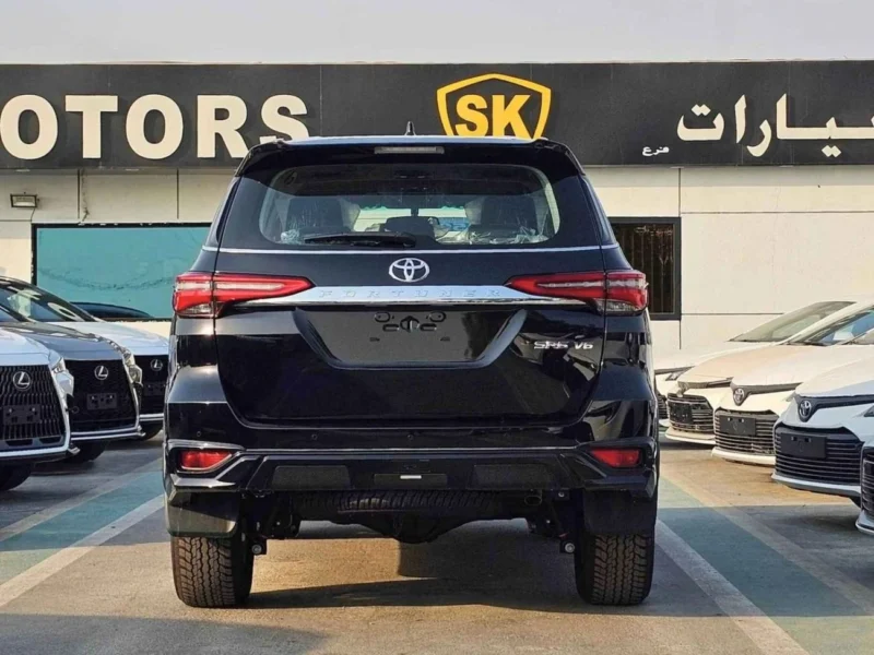 2026 Toyota Fortuner SR5 ADVENTURE 4.0L V6 PETROL Engine Black SUV GCC Specs