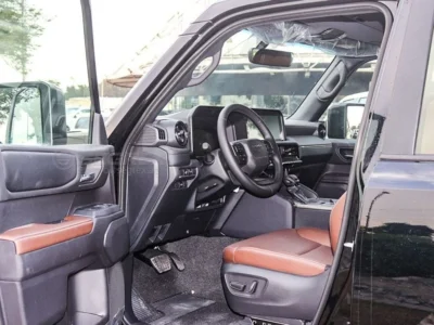 2026 Toyota Prado Adventure 2.8L 4 Cylinders Turbo Diesel Engine Black Brown SUV