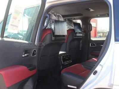 2026 Toyota Land Cruiser (LC300) VXR 3.5 Litres 6 Cylinders Petrol Engine White Red SUV