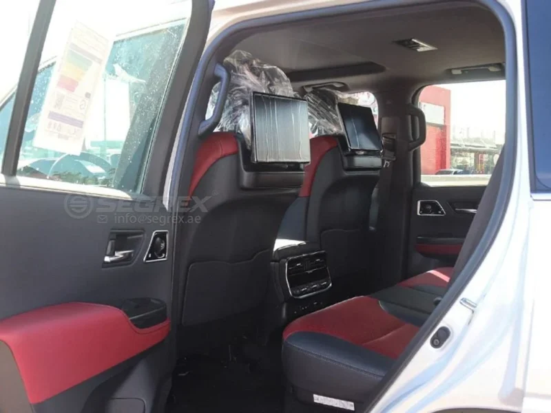2026 Toyota Land Cruiser (LC300) VXR 3.5 Litres 6 Cylinders Petrol Engine White Red SUV