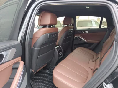 2020 BMW X6 XDRIVE40I XLINE 3.0 Litres 6 Cylinders Petrol Engine Black Tan SUV GCC