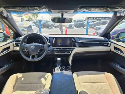 2025 Toyota Camry E-PLUS HYBRID 2.5L V4 Engine Black Beige Sedan GCC Specs
