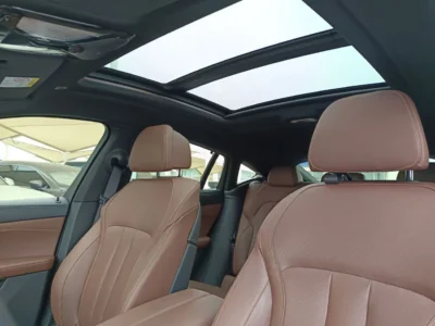 2020 BMW X6 XDRIVE40I XLINE 3.0 Litres 6 Cylinders Petrol Engine Black Tan SUV GCC