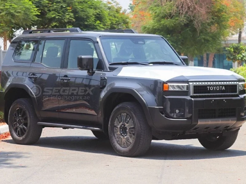 2026 Toyota Prado All-Rounder 2.8L 4 Cylinders Turbo Diesel Engine Grey Black SUV