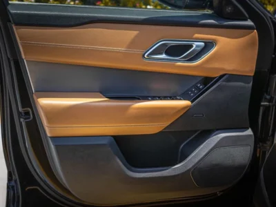 2021 Land Rover Range Rover Velar R-Dynamic 2.0L 4 Cylinders Petrol Engine Black Tan SUV