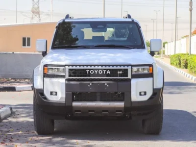 2026 Toyota Prado All-Rounder 4WD 8-Speed AT 2.8L 4 Cylinders Turbo Diesel White Black SUV