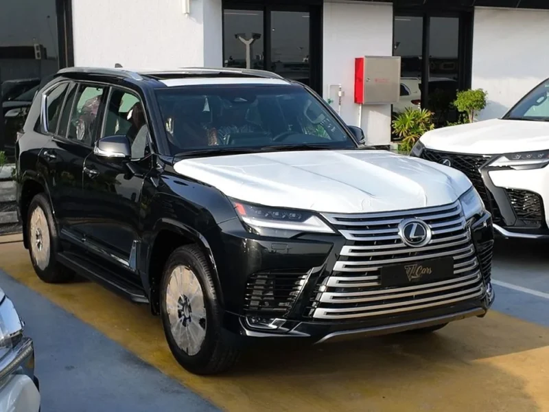 2026 LEXUS LX 600 PRESTIGE 3.5 Litres twin-turbo V6 Petrol Engine Black Burgundy SUV