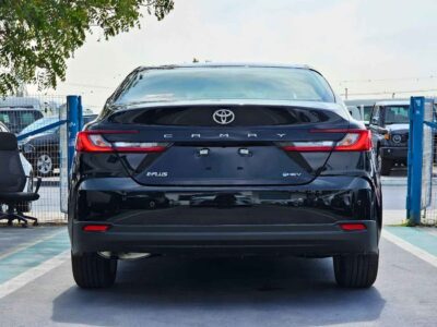 2025 Toyota Camry E-PLUS HYBRID 2.5L V4 Engine Black Beige Sedan GCC Specs