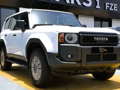 2026 TOYOTA PRADO FIRST EDITION 2.4L Turbocharged 4-Cylinder Petrol White Grey SUV