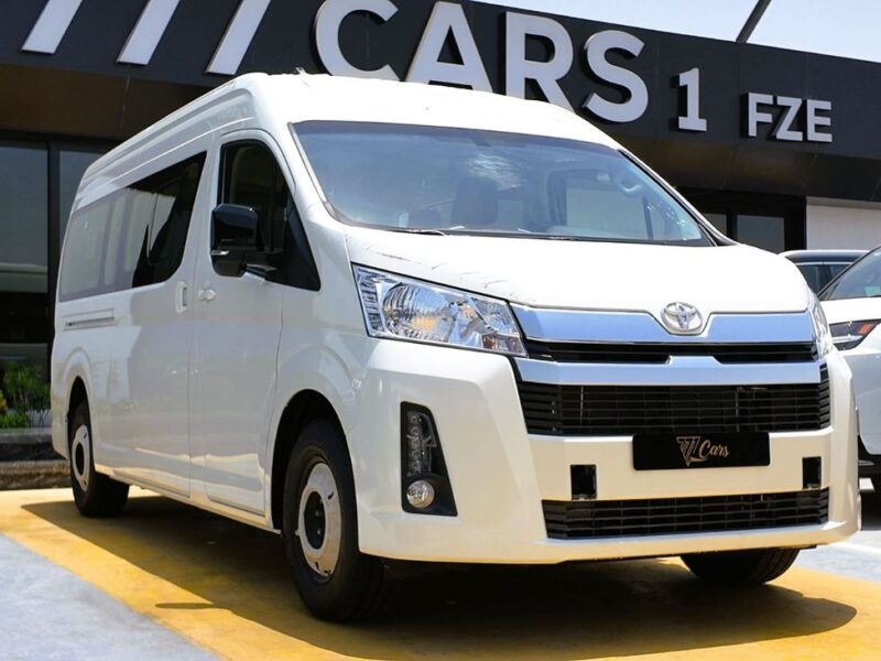 2026 Toyota Hiace GL 3.5 Litres V6 Petrol Engine White Beige Van GCC Specs FULL OPTION MT