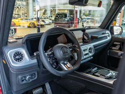 2026 Mercedes-Benz G-Class G 63 AMG 4.0 Litres V8 Biturbo Petrol Engine Red Black SUV