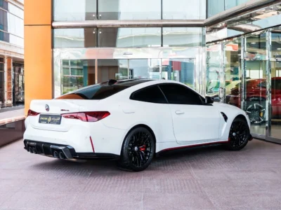 2023 BMW M4 CSL 3.0L Twin Turbocharged Inline 6 Engine White Black Coupe GCC Specs
