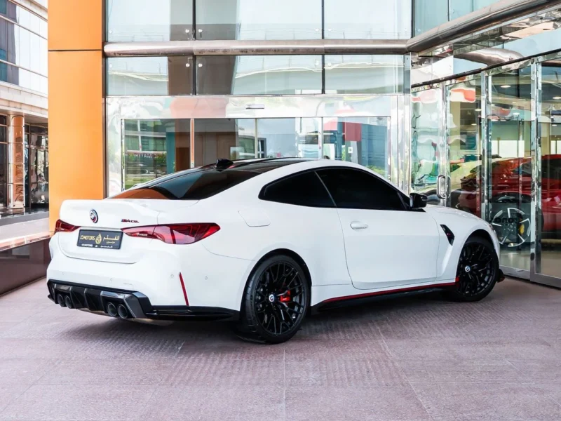 2023 BMW M4 CSL 3.0L Twin Turbocharged Inline 6 Engine White Black Coupe GCC Specs