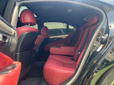 2016 LEXUS LS460 F SPORT 4.6 Litres V8 Petrol Engine Black Red Sedan American Specs