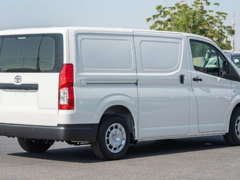 2024 Toyota Hiace STD 2.8 Litres 4 Cylinders Diesel Engine MT White Grey CARGO Van