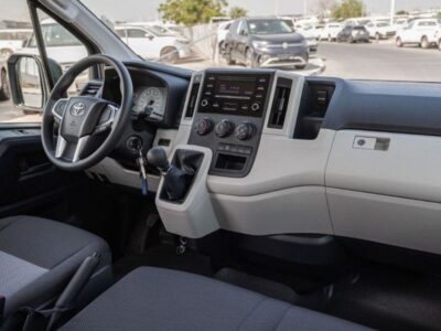 2024 Toyota Hiace STD 2.8 Litres 4 Cylinders Diesel Engine MT White Grey CARGO Van