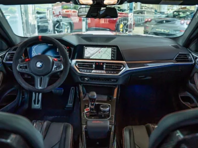 2023 BMW M4 CSL 3.0L Twin Turbocharged Inline 6 Engine White Black Coupe GCC Specs