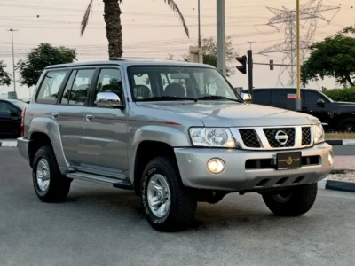 2024 Nissan Patrol Safari Manual 4.8 Litres 6 Cylinders Petrol Engine Silver Grey SUV GCC Specs