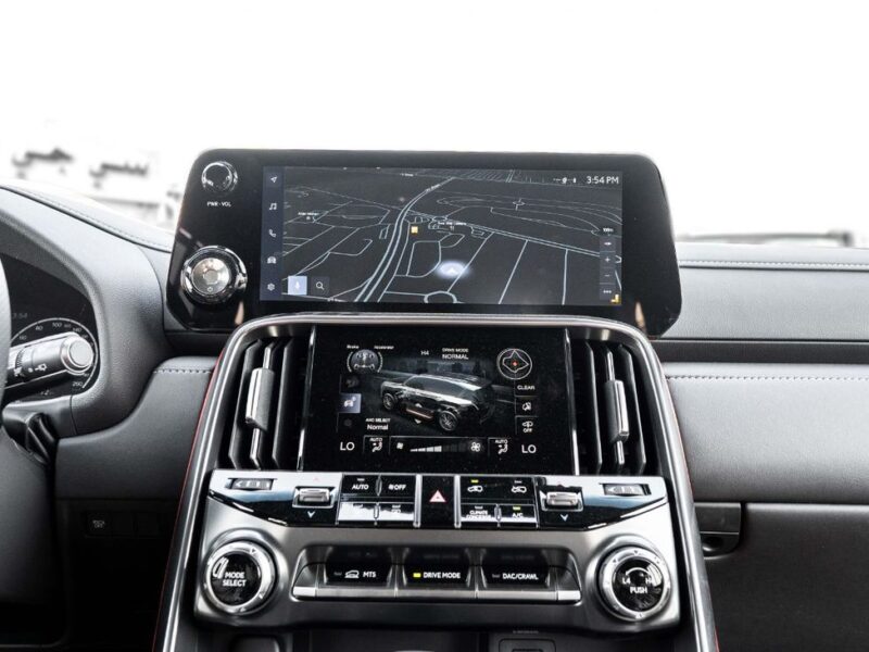 2026 Lexus LX700h F-Sport 3.5 L V6 Twin-Turbo Hybrid Powertrain Black Red SUV GCC