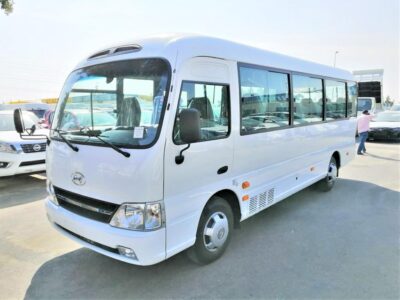 2024 Hyundai County 3.9 Litres Turbo Diesel 4 Cylinders Engine White Blue Bus