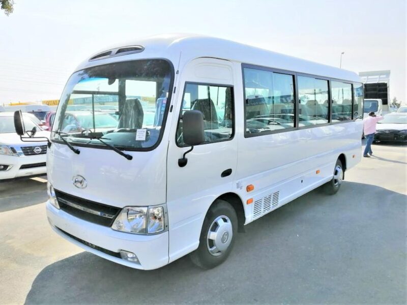 2024 Hyundai County 3.9 Litres Turbo Diesel 4 Cylinders Engine White Blue Bus