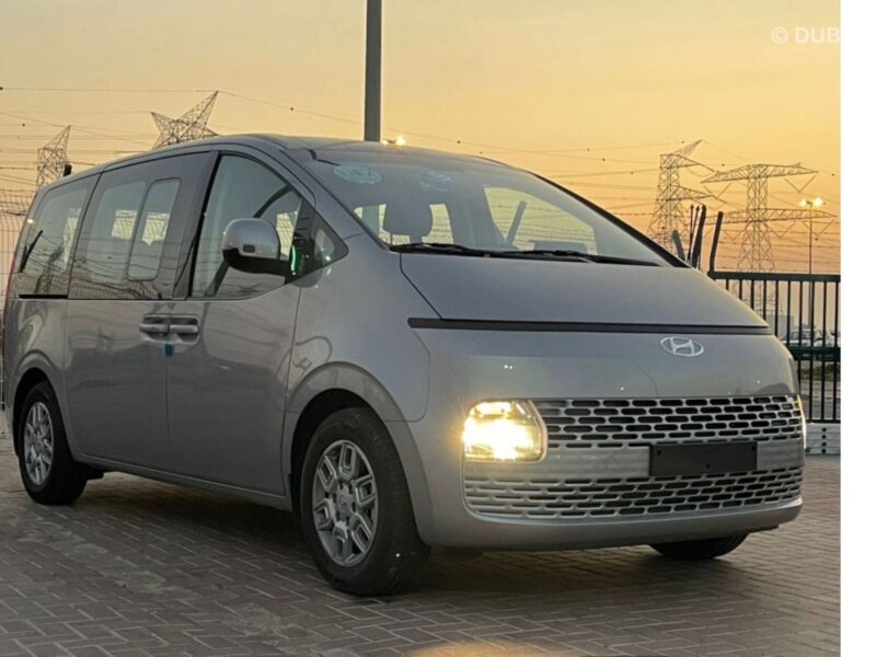2024 Hyundai Staria 2.2L 4 Cylinders Diesel Engine Grey Black Cargo Van GCC Specs