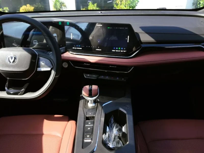 2026 Changan X5 PLUS PIONEER 1.5L Turbocharged 4 Cylinders Engine Grey Burgundy SUV