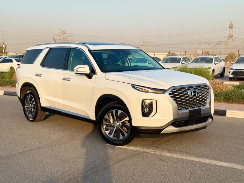 2022 HYUNDAI PALISADE SEL 3.8-liter V6 Petrol Engine White Black SUV American Specs