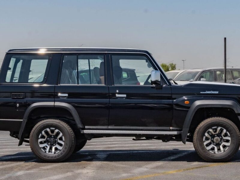 2026 Toyota Land Cruiser LC76 4.0L V6 Petrol Engine Black Brown SUV Full Option GCC